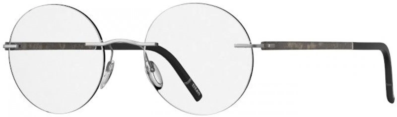Silhouette The Wave Color Groove Demo Rimless 5567 Eyeglasses - view 85